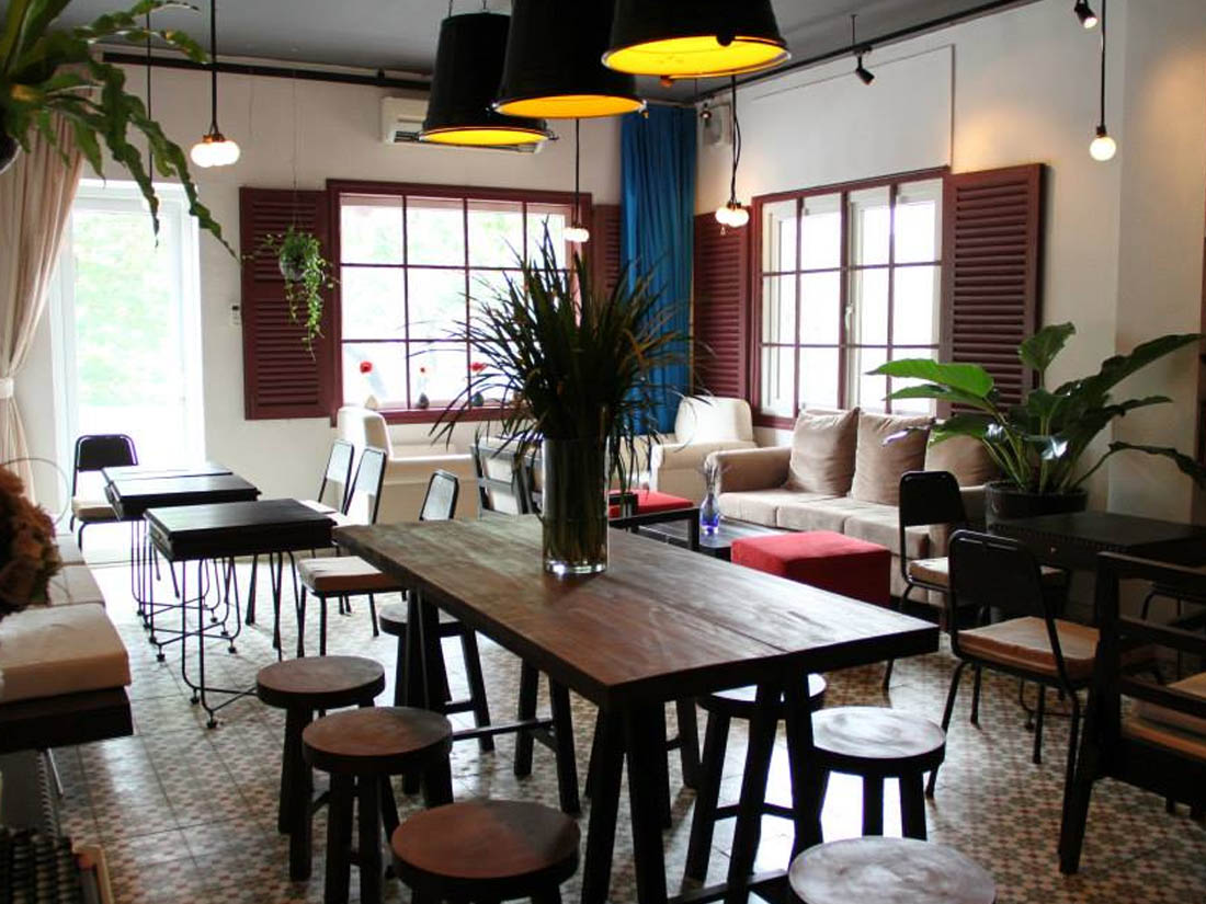 thiết kế quán cafe nhỏ đẹp